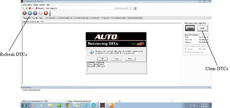Auto Enginuity DTC Screenshot